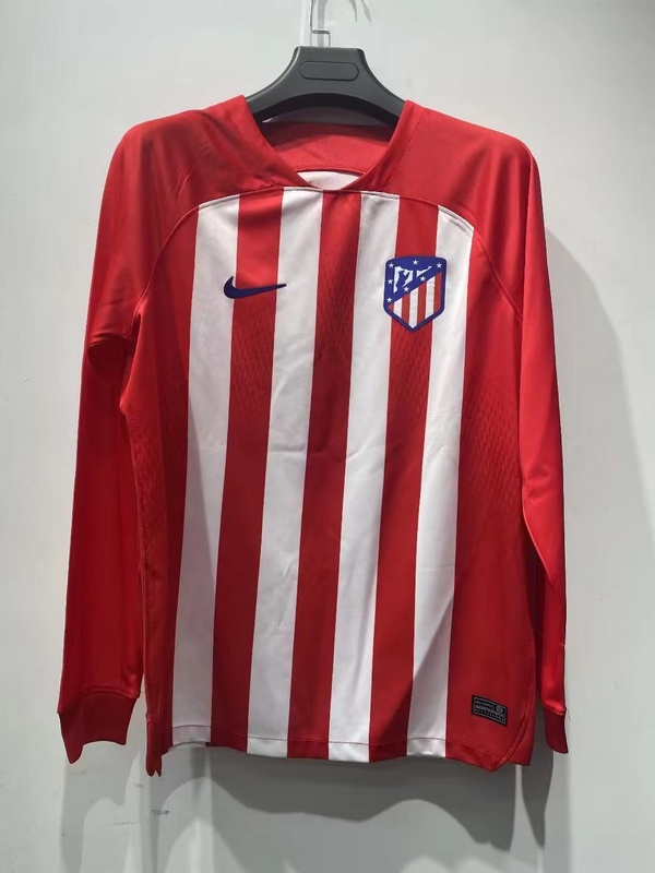 23-24 Atletico Madrid home long sleeves